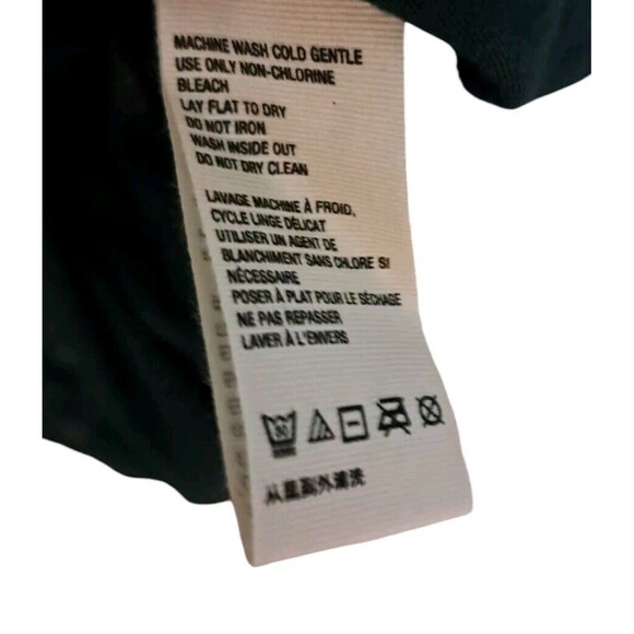 Free People Green Floral Flowy Long Sleeve Boho Plunge Neck Mini Dress Medium - Picture 9 of 12